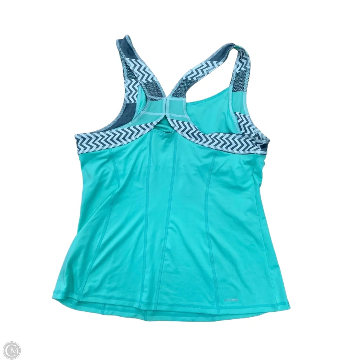 Athletic Tank Top By Reebok In Green, Size: 2x