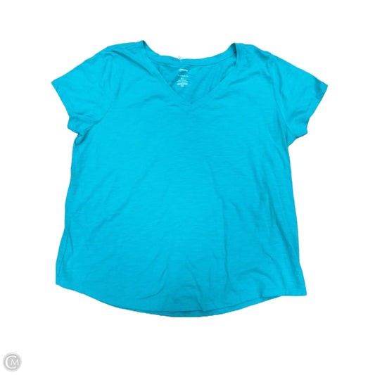 Top Short Sleeve Basic By Sonoma In Green, Size: Xl