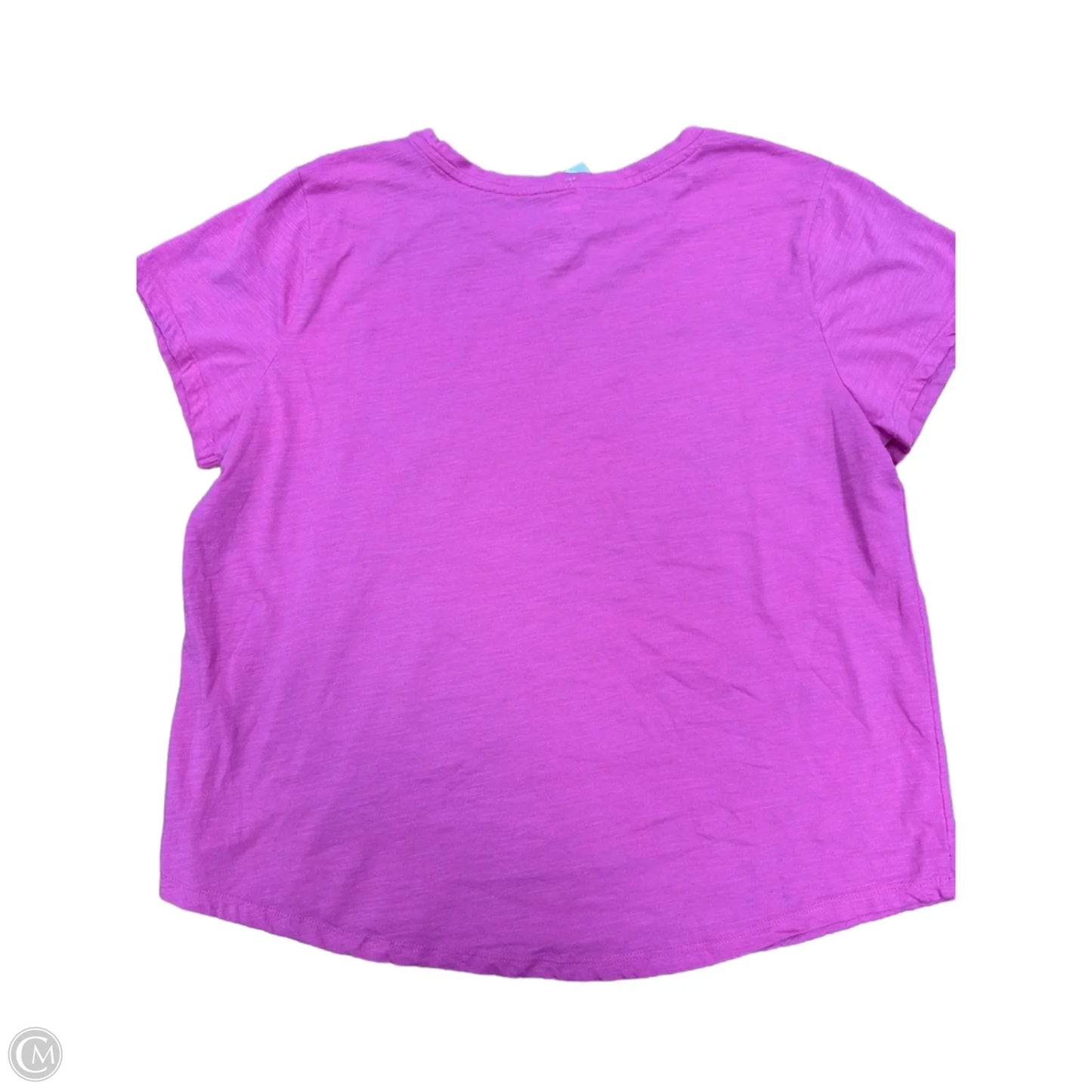 Top Short Sleeve Basic By Sonoma In Pink, Size: Xl