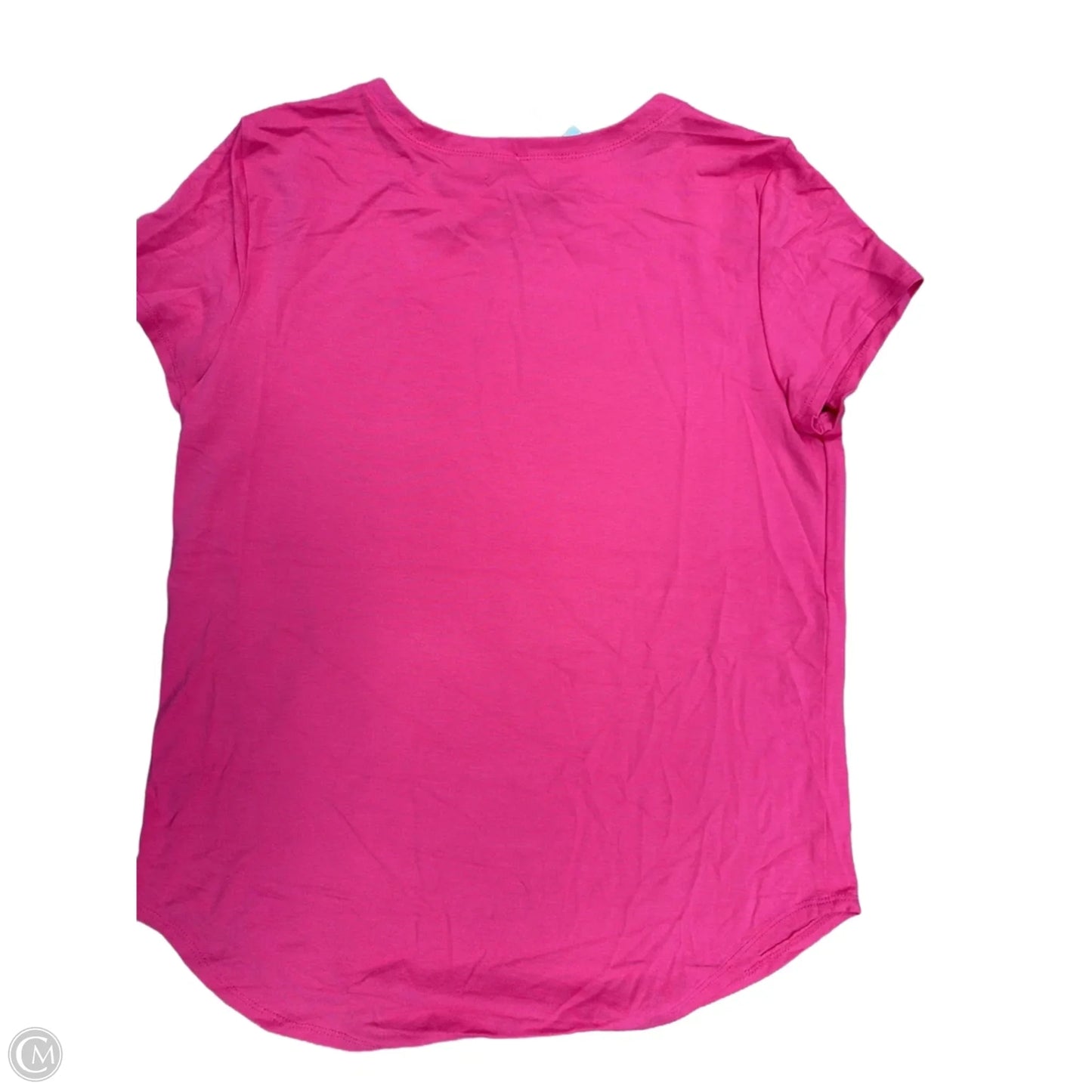 Top Short Sleeve Basic By Cupio In Pink, Size: L