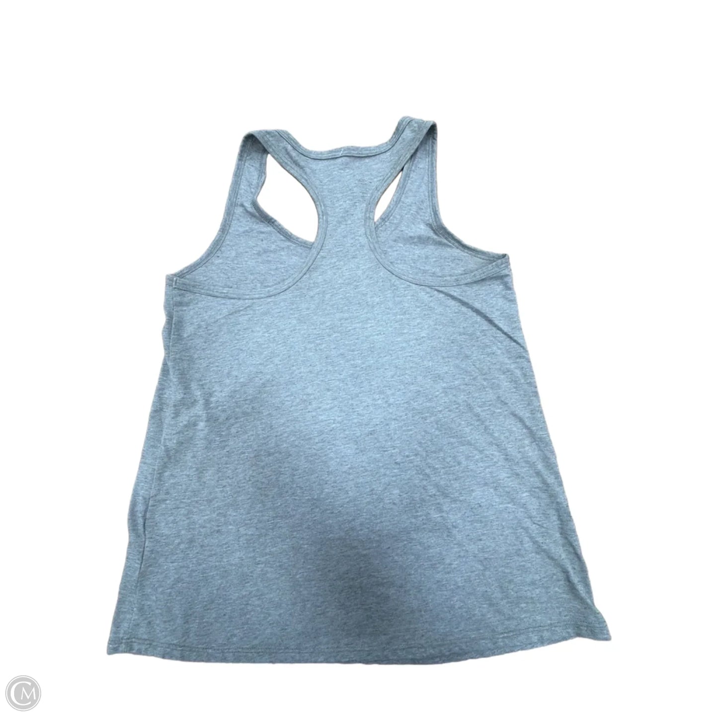 Athletic Tank Top By Athletic Works In Grey, Size: L