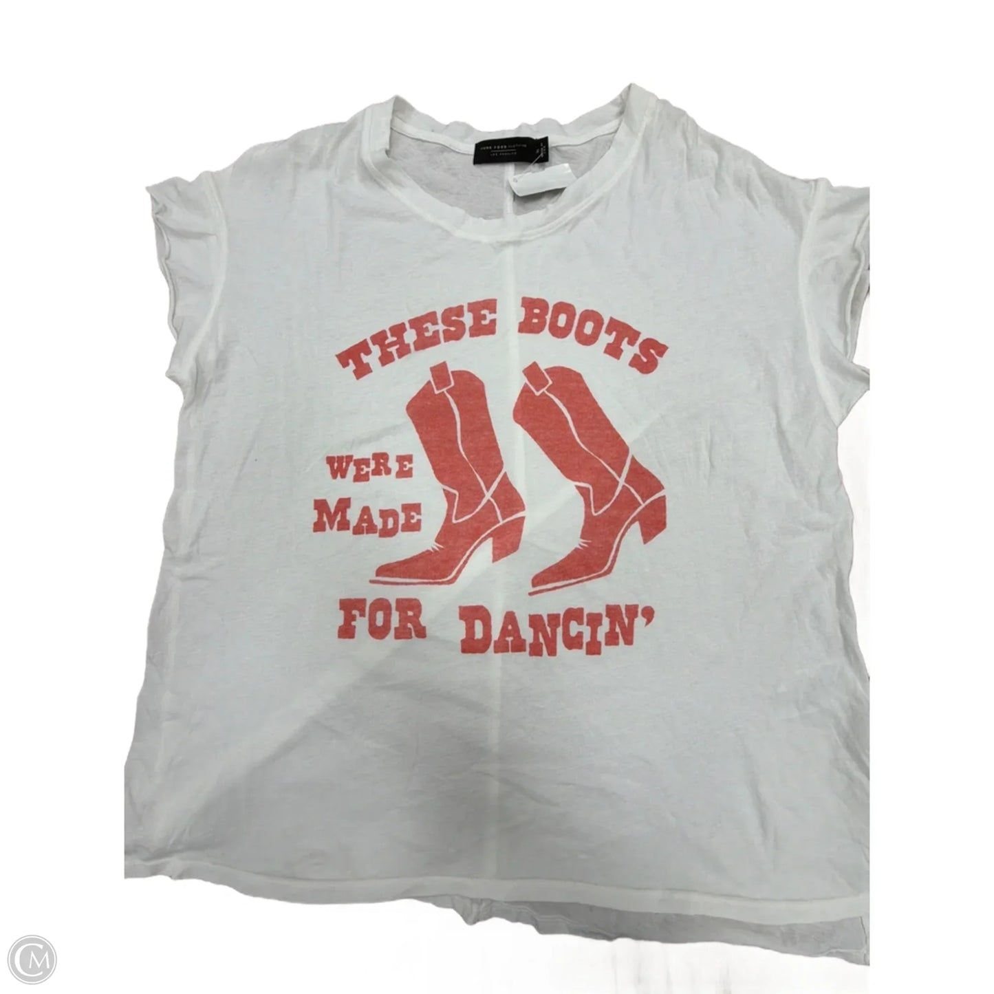 Top Short Sleeve Basic By Junk Food In White, Size: Xl