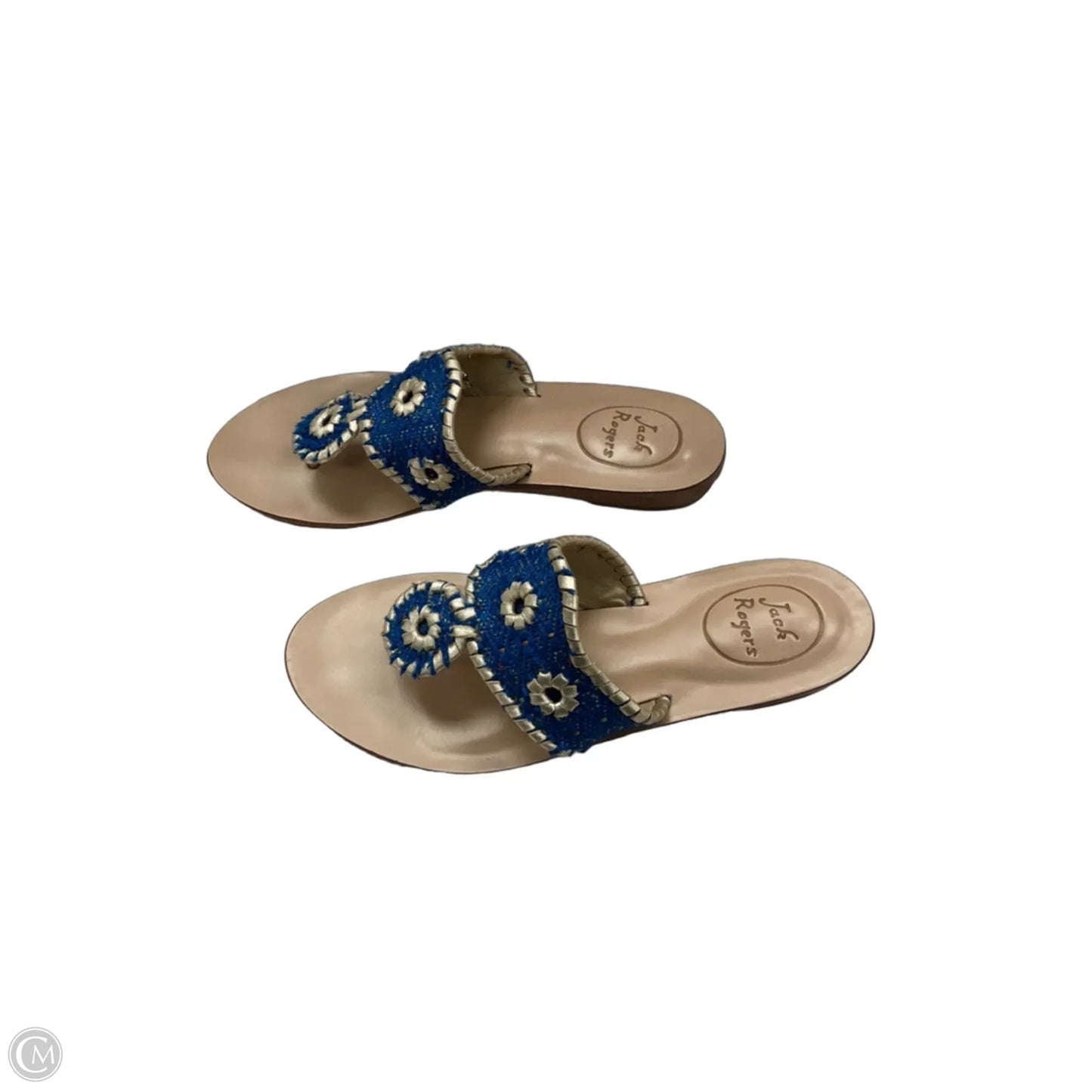 Sandals Flats By Jack Rogers In Blue, Size: 6