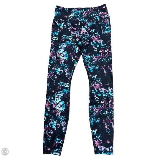 Athletic Leggings By Avia In Floral Print, Size: M
