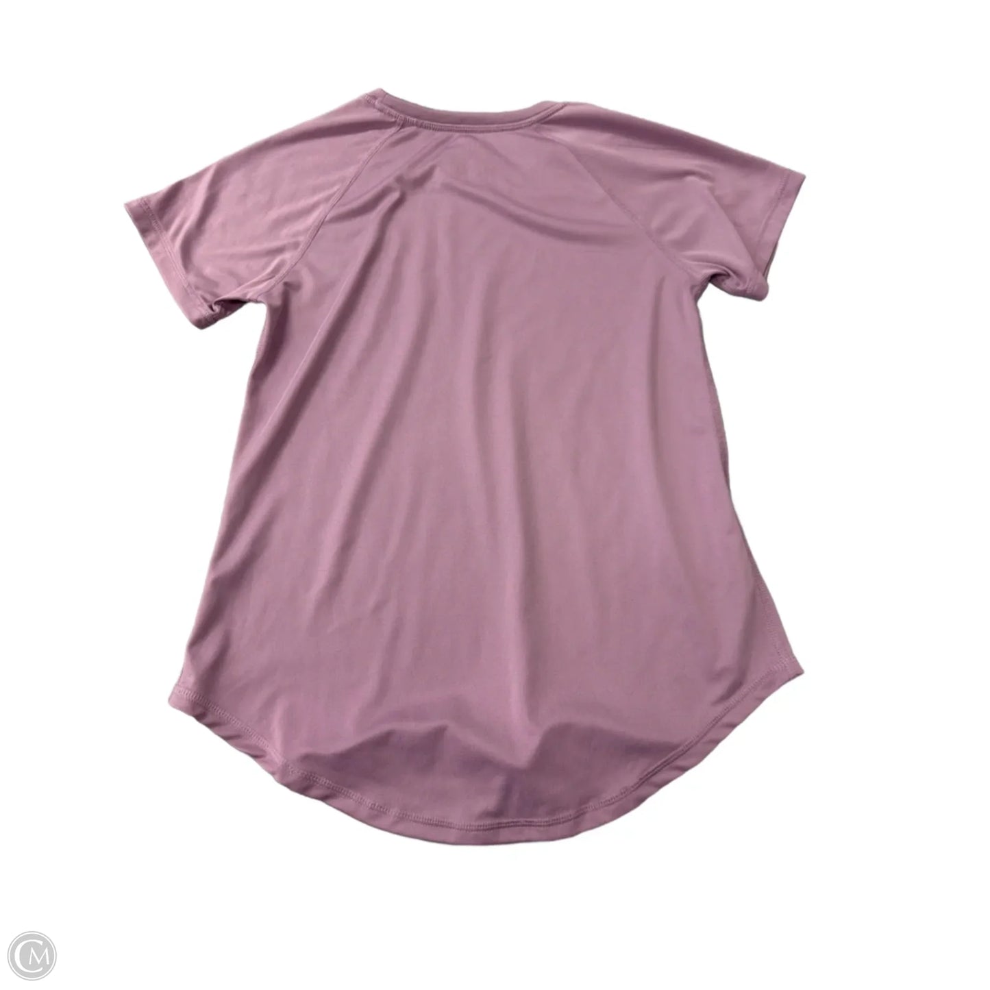 Athletic Top Short Sleeve By Tek Gear In Purple, Size: S