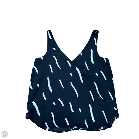 Tank Top By Loft In Black & White, Size: Xs