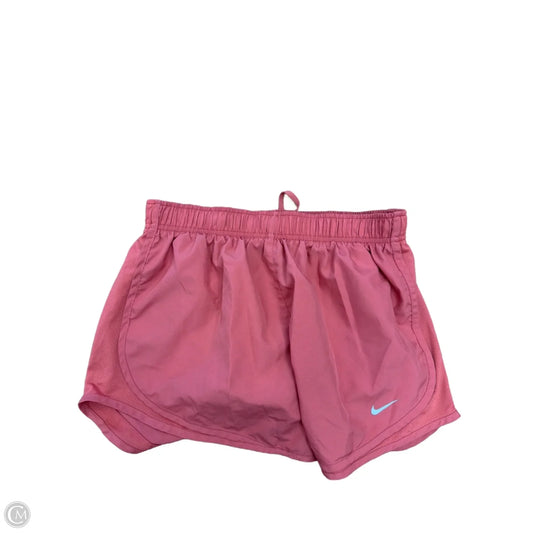 Athletic Shorts By Nike In Coral, Size: L
