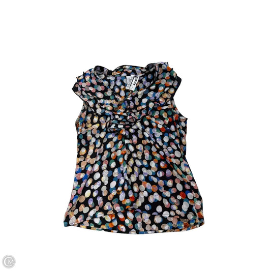 Top Sleeveless By Cabi In Multi-colored, Size: Xs