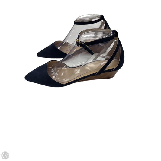 Shoes Flats By Clothes Mentor In Blue, Size: 8.5