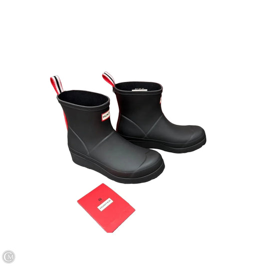 Boots Rain By Hunter In Black, Size: 7