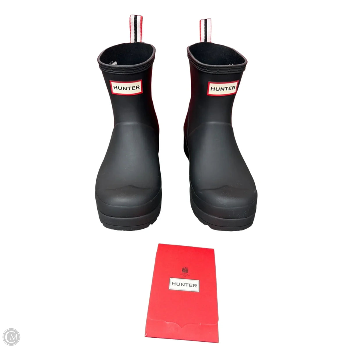 Boots Rain By Hunter In Black, Size: 7