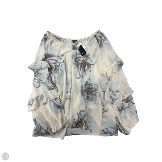 Top Long Sleeve By Torrid In Cream, Size: 2x