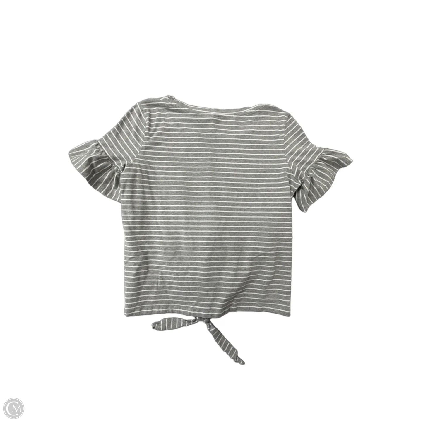 Top Short Sleeve By Clothes Mentor In Striped Pattern, Size: M
