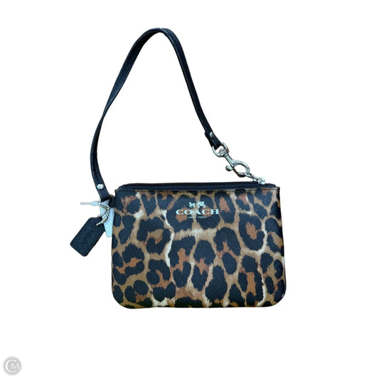 Wristlet Designer By Coach, Size: Small