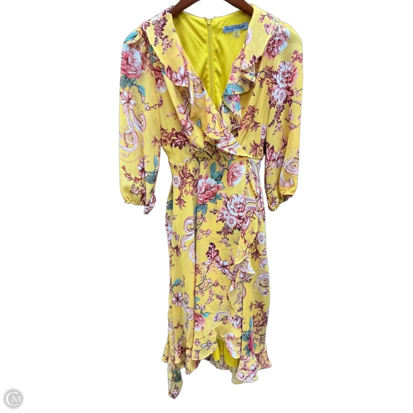 Dress Casual Midi By Dannyandnicole In Floral Print, Size: Xs