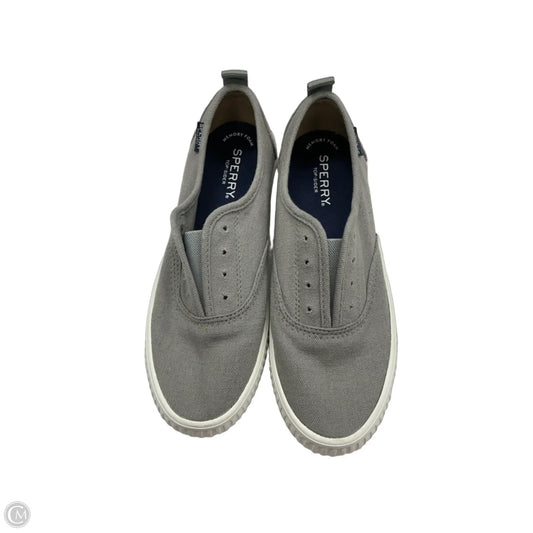 Shoes Sneakers By Sperry In Grey, Size: 7