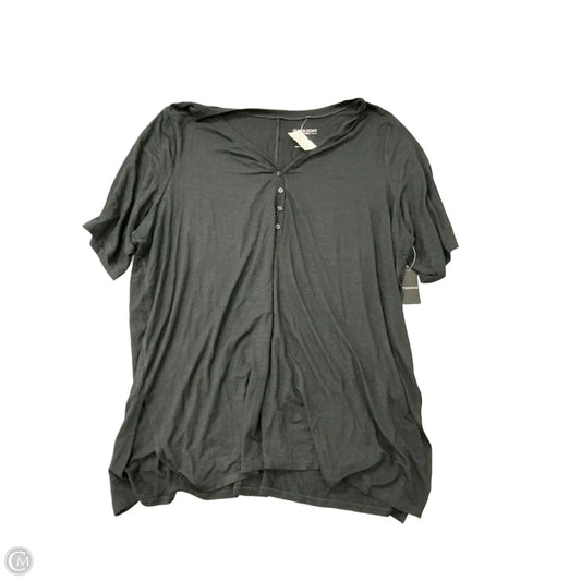 Top Short Sleeve Basic By Torrid In Black, Size: 4x