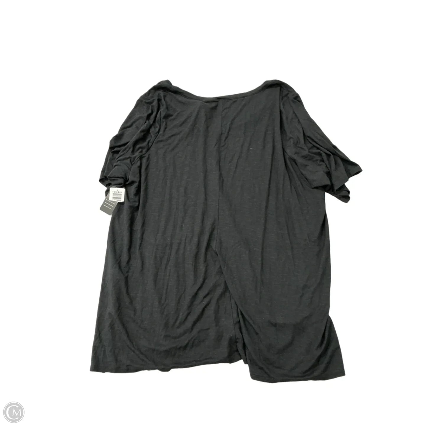 Top Short Sleeve Basic By Torrid In Black, Size: 4x