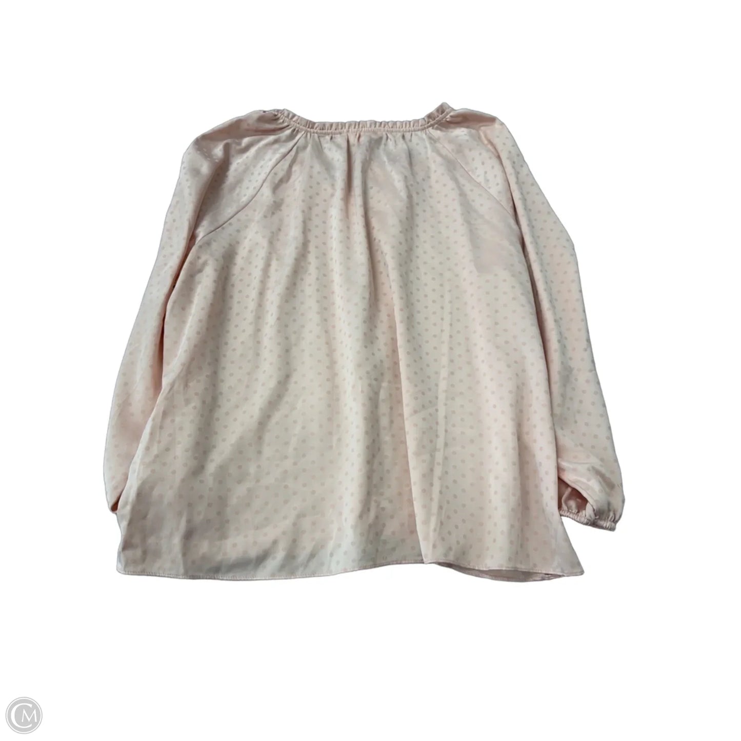 Top Long Sleeve By Lc Lauren Conrad In Coral, Size: Xl