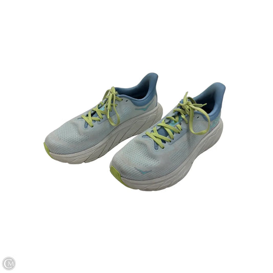 Shoes Athletic By Hoka In Blue & Green, Size: 8.5