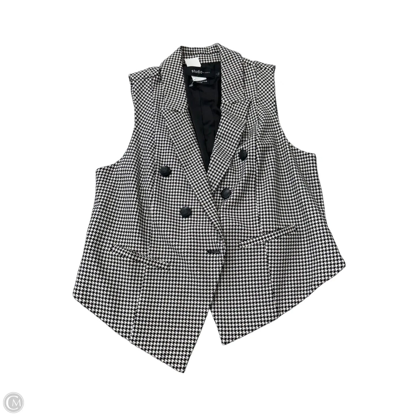 Vest Other By Studio In Black & White, Size: M