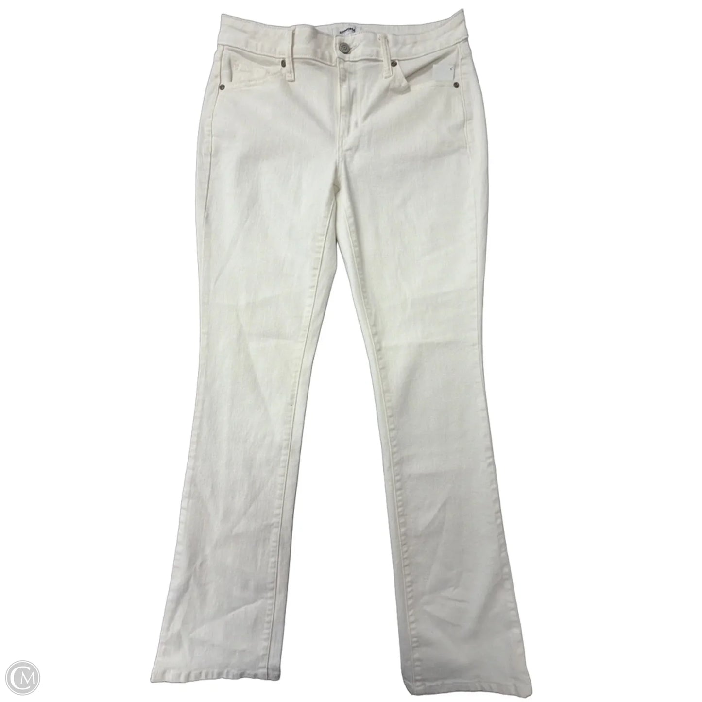 Jeans Boot Cut By Sonoma In White Denim, Size: 10l