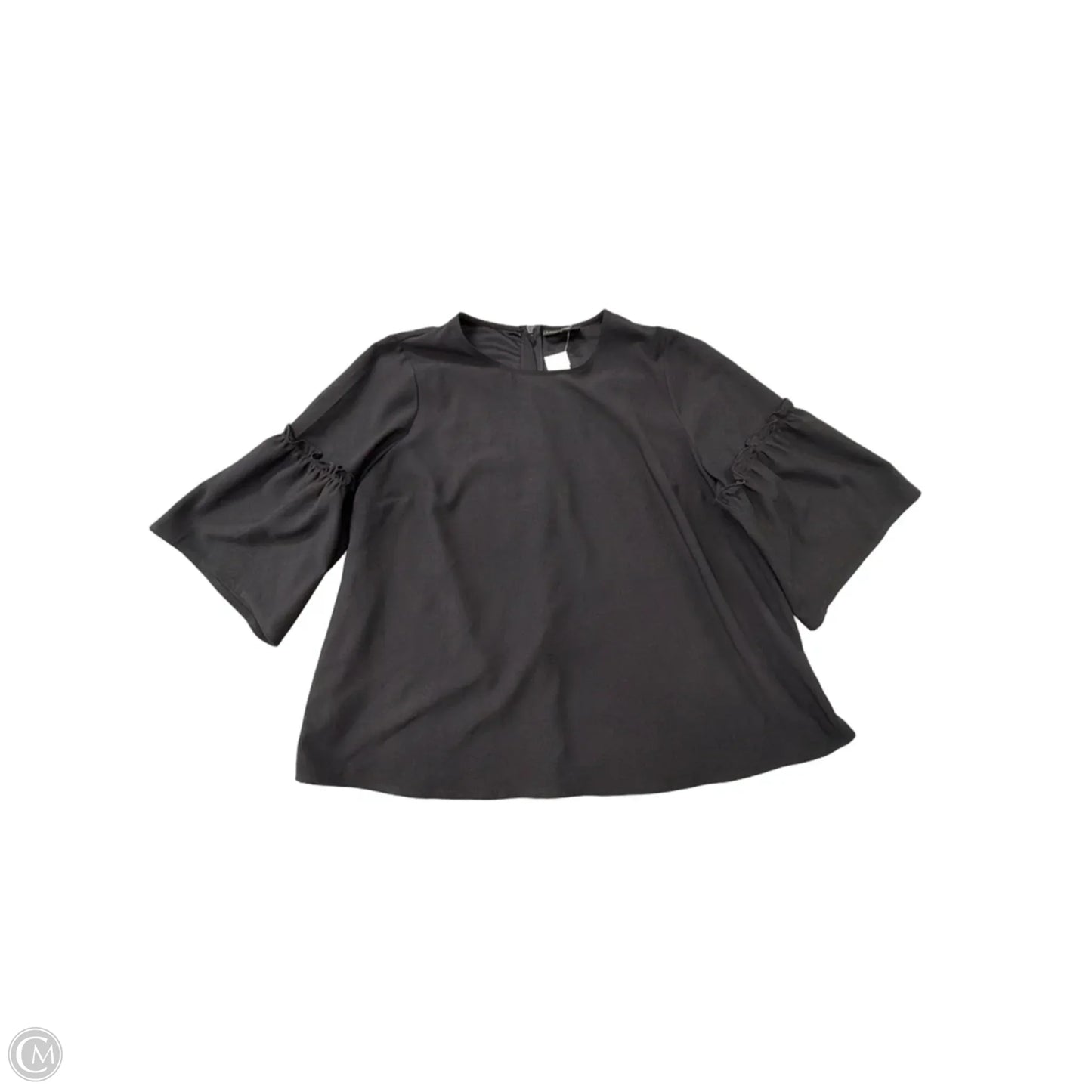 Top Long Sleeve By Lane Bryant In Black, Size: 1x