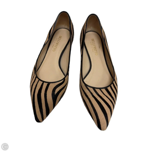Shoes Flats By Bellofatto In Animal Print, Size: 8