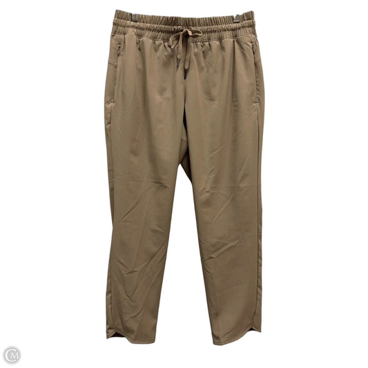 Athletic Pants By Tek Gear In Tan, Size: M
