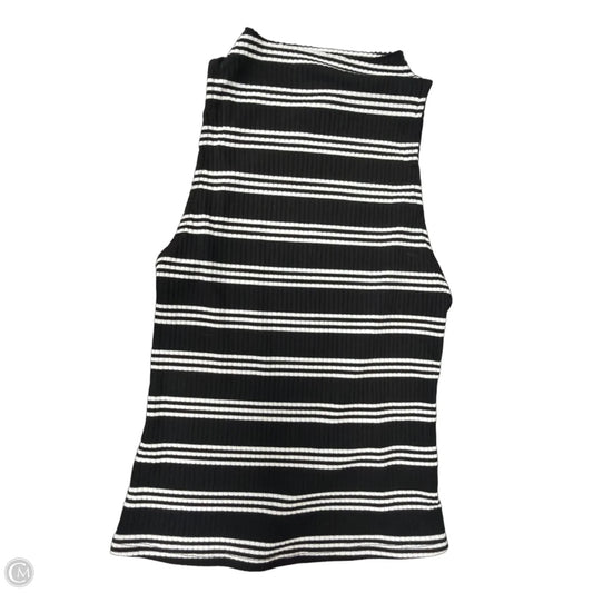 Top Sleeveless By Maeve In Striped Pattern, Size: S