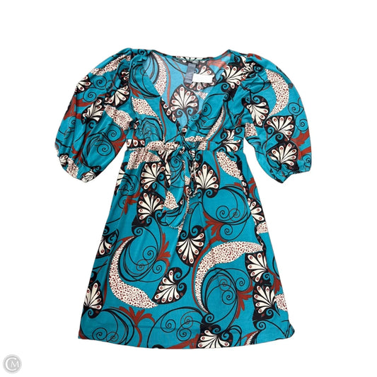 Dress Casual Midi By Bisou Bisou In Multi-colored, Size: M