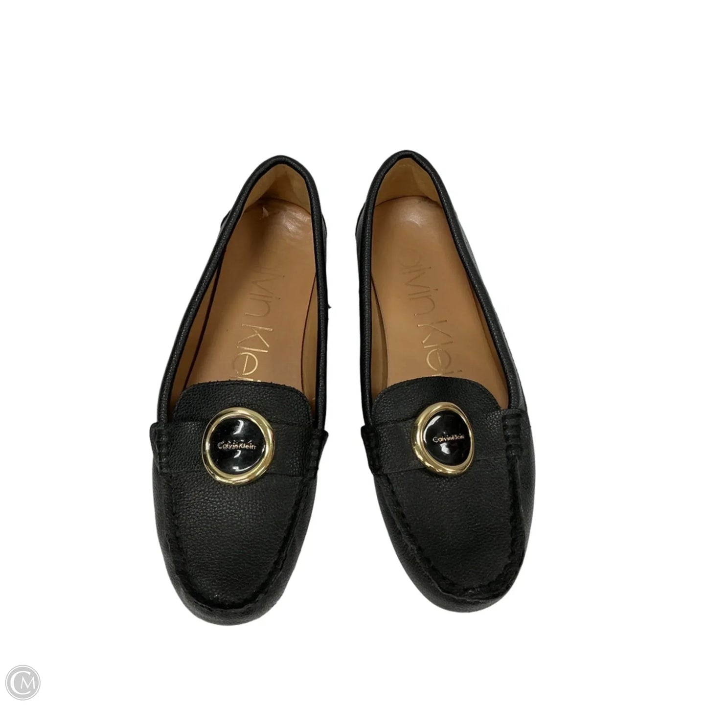 Shoes Flats By Calvin Klein In Black, Size: 6