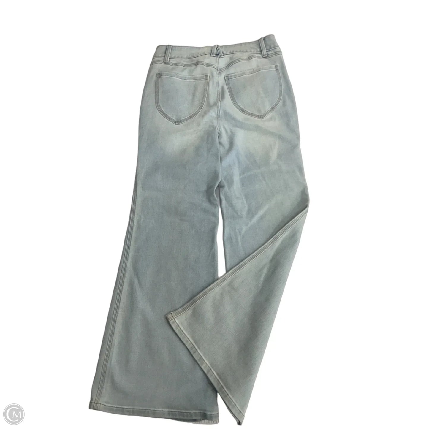 Jeans Wide Leg By Lane Bryant In Blue Denim, Size: 12p
