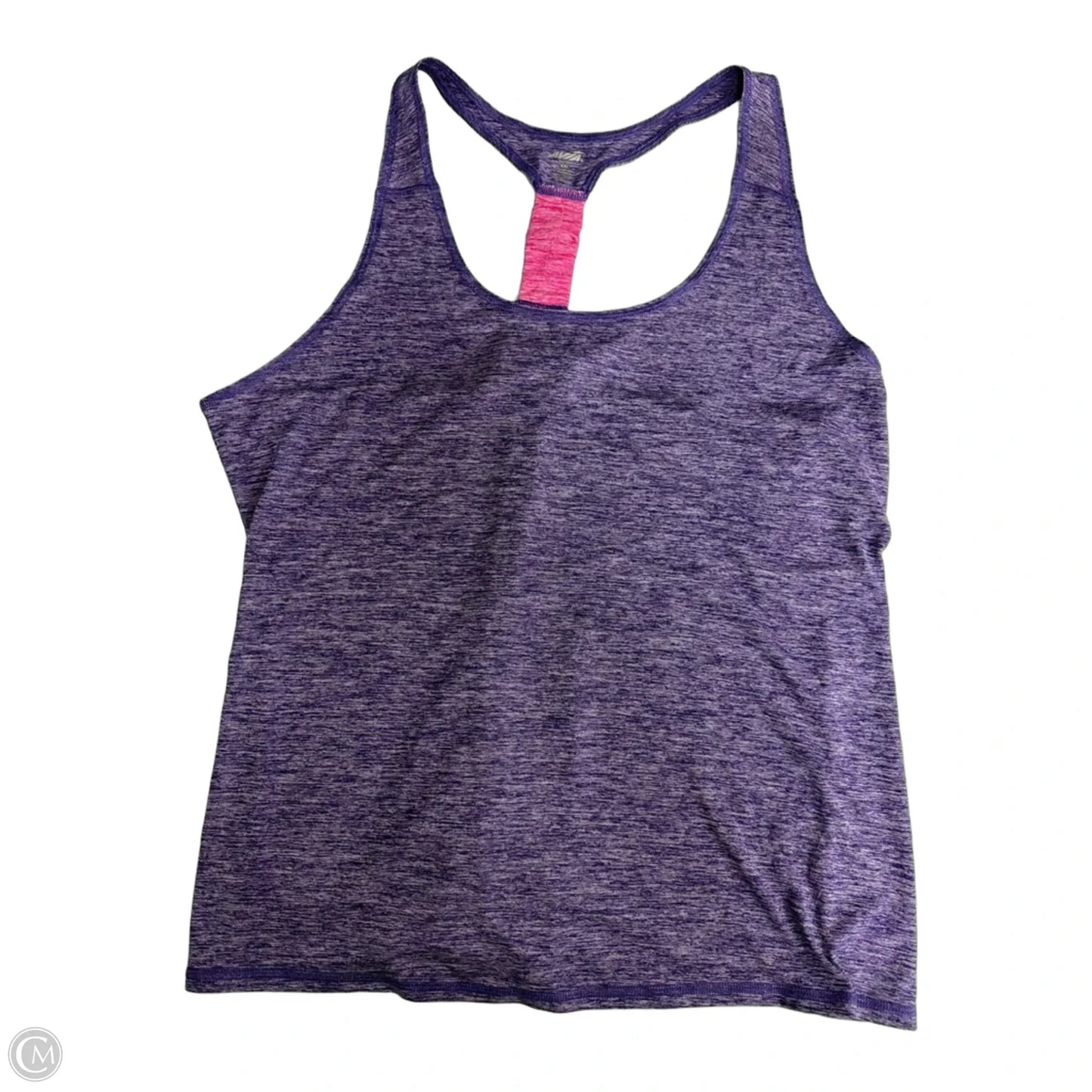 Athletic Tank Top By Avia In Purple, Size: 2x