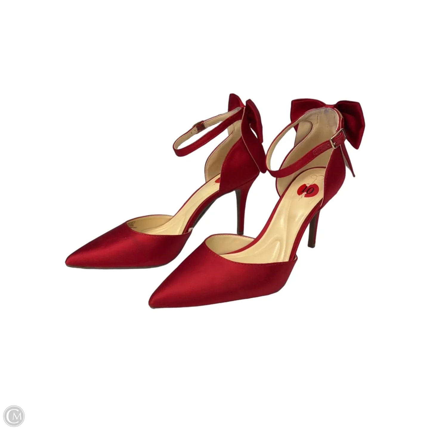 Shoes Heels Stiletto By Jessica Simpson In Red, Size: 10