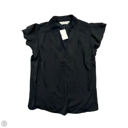 Top Short Sleeve By Nine West In Black, Size: S