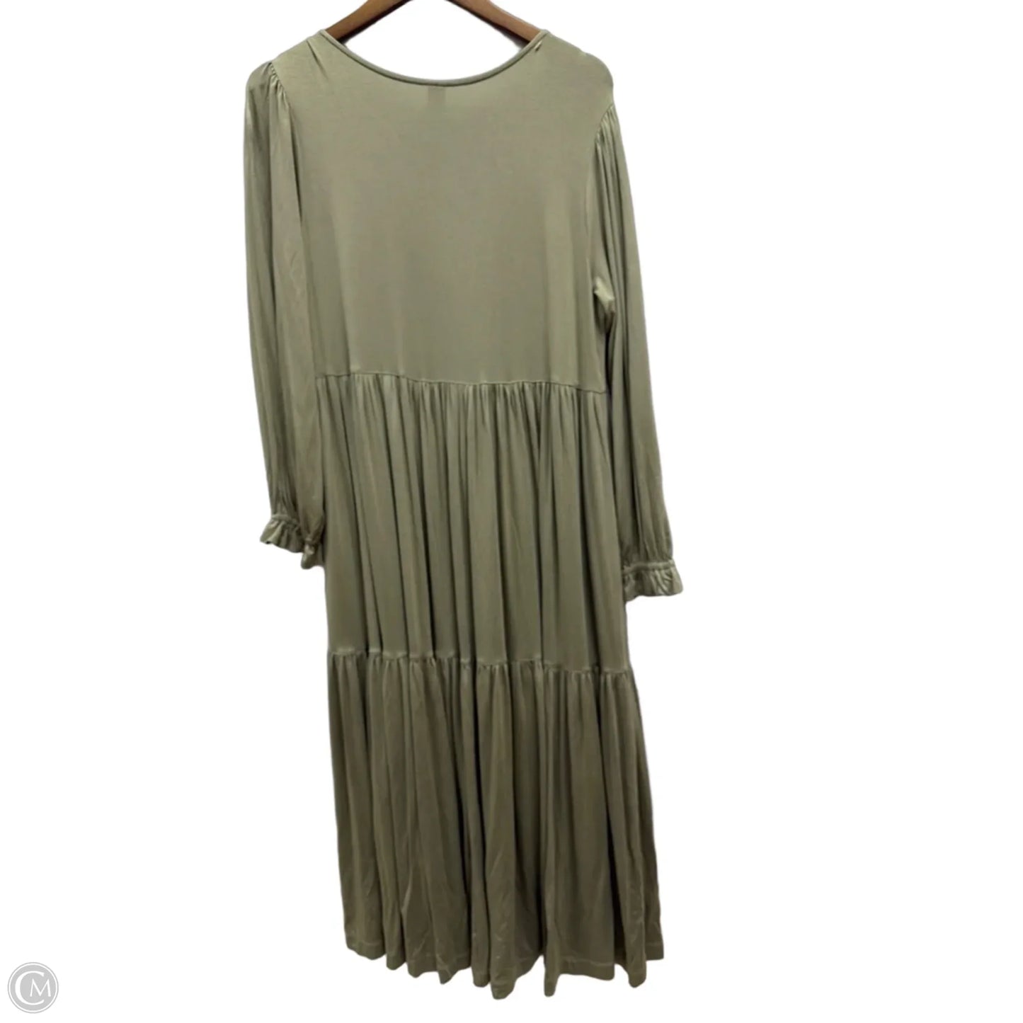 Dress Casual Maxi By Clothes Mentor In Green, Size: M