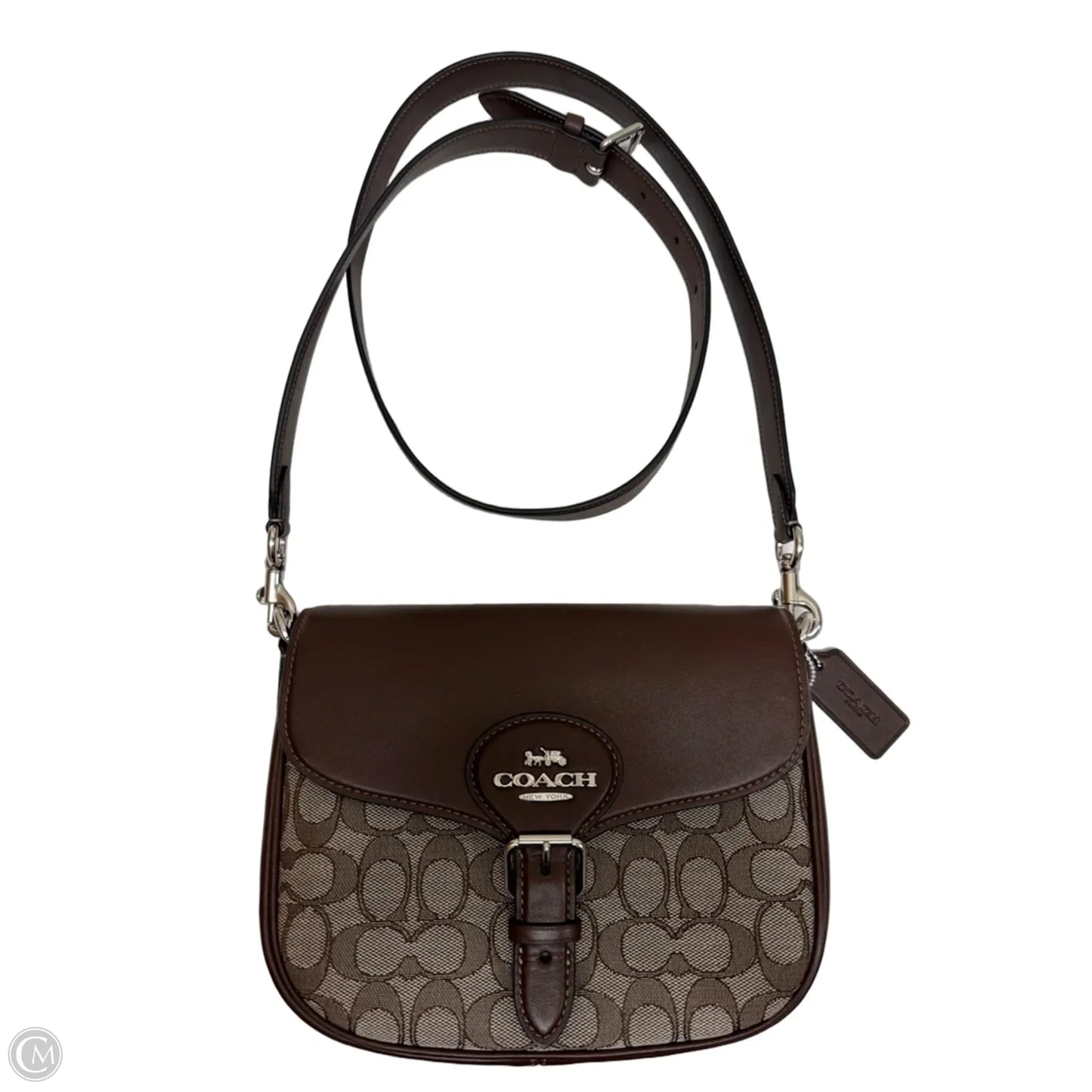 Crossbody Designer By Coach, Size: Medium