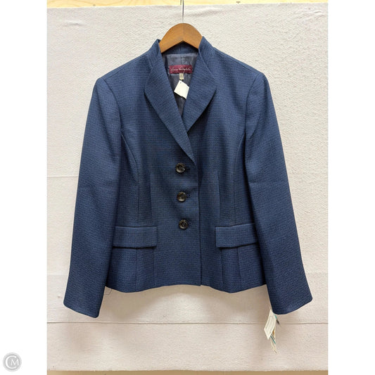 Blazer By Gloria Vanderbilt In Blue, Size: Xl