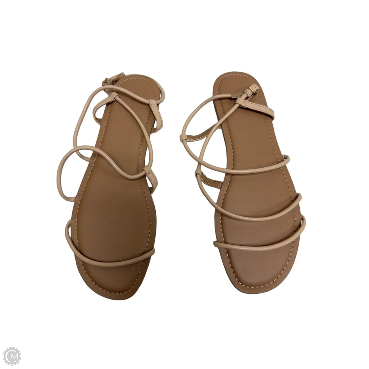 Sandals Flats By Old Navy In Tan, Size: 11