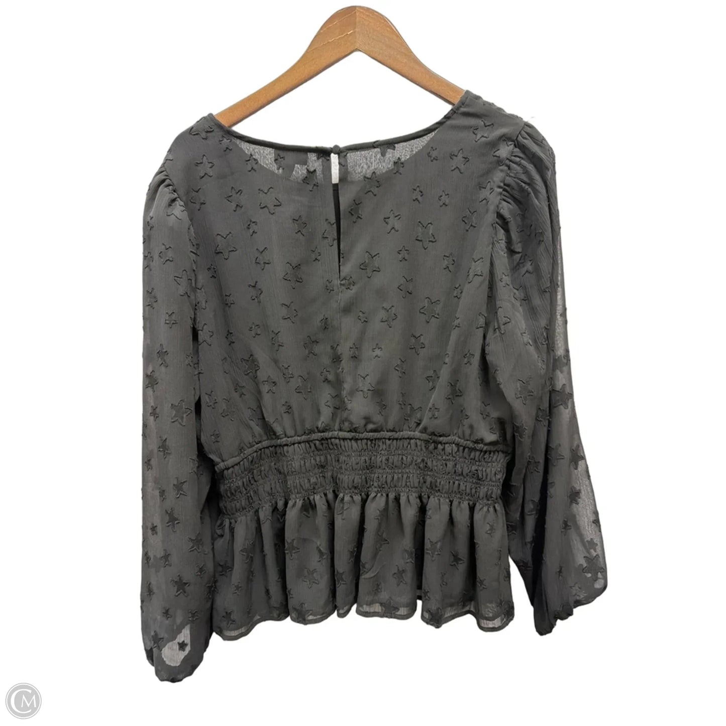 Top Long Sleeve By Torrid In Black, Size: 2x