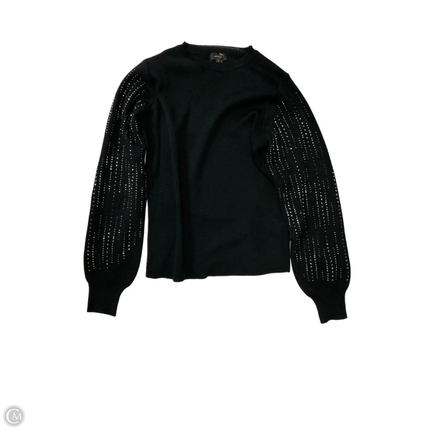 Top Long Sleeve By Clothes Mentor In Black, Size: S