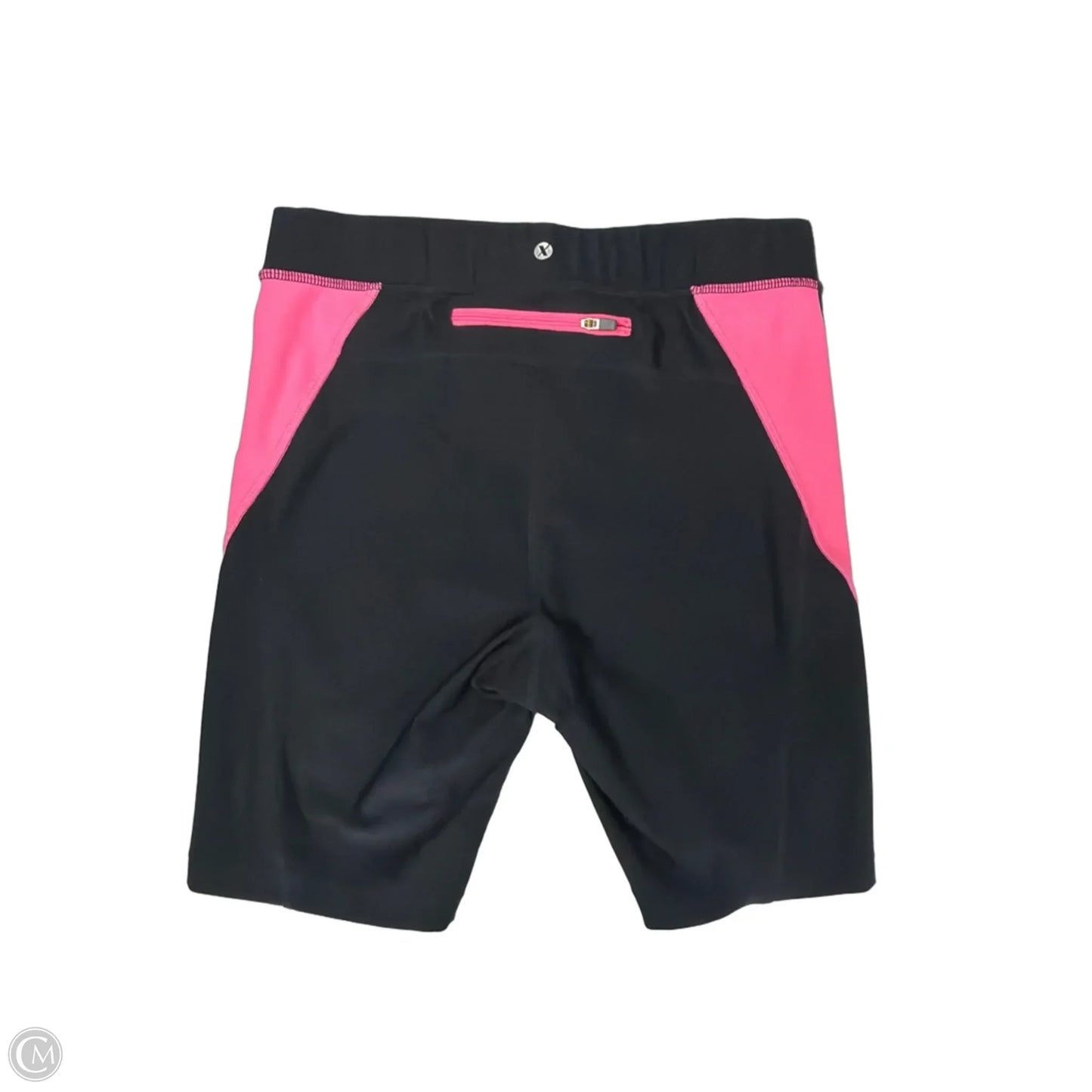 Athletic Shorts By Xersion In Black & Pink, Size: S
