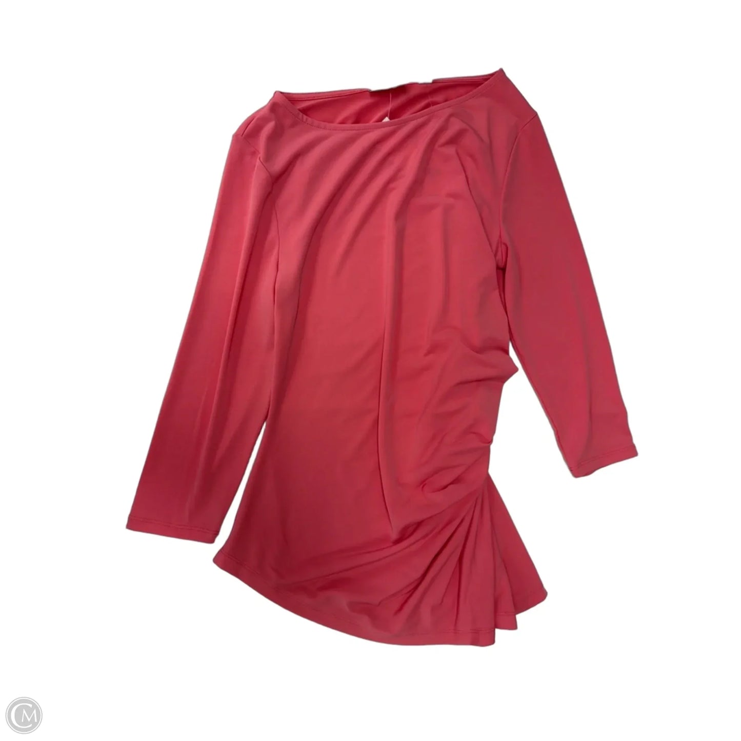 Top Long Sleeve By New York And Co In Pink, Size: L