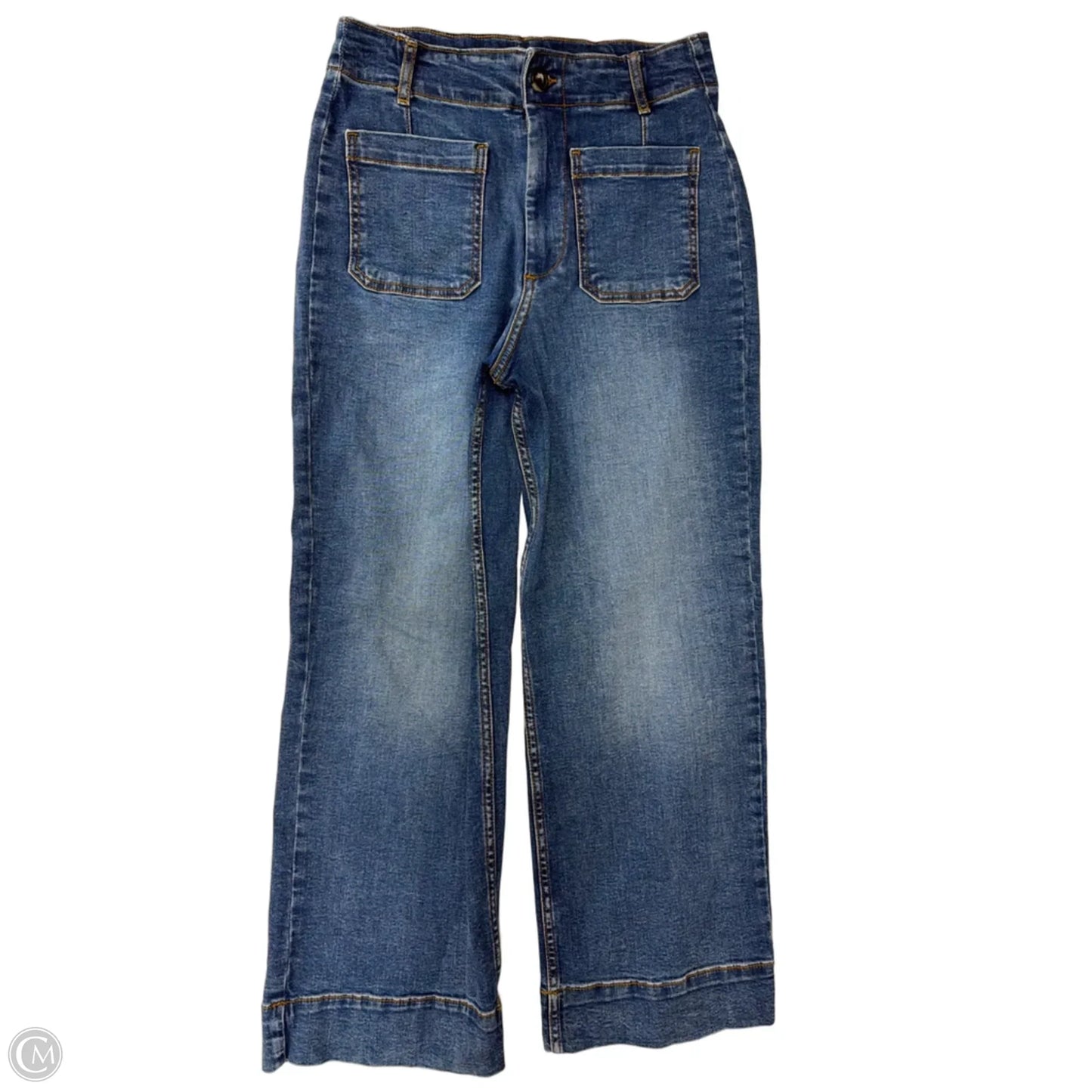 Jeans Straight By Bagatelle In Blue Denim, Size: 4