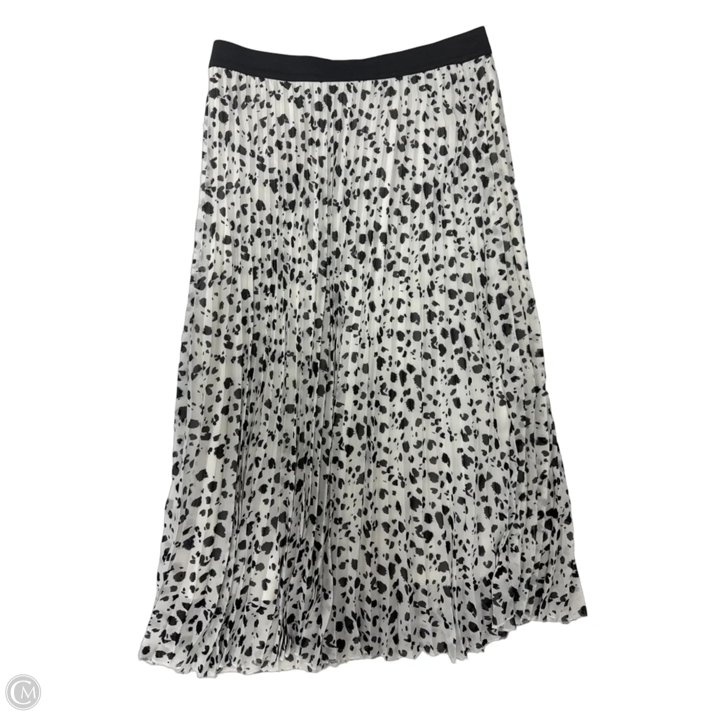 Skirt Maxi By Wdny In Black & White, Size: M