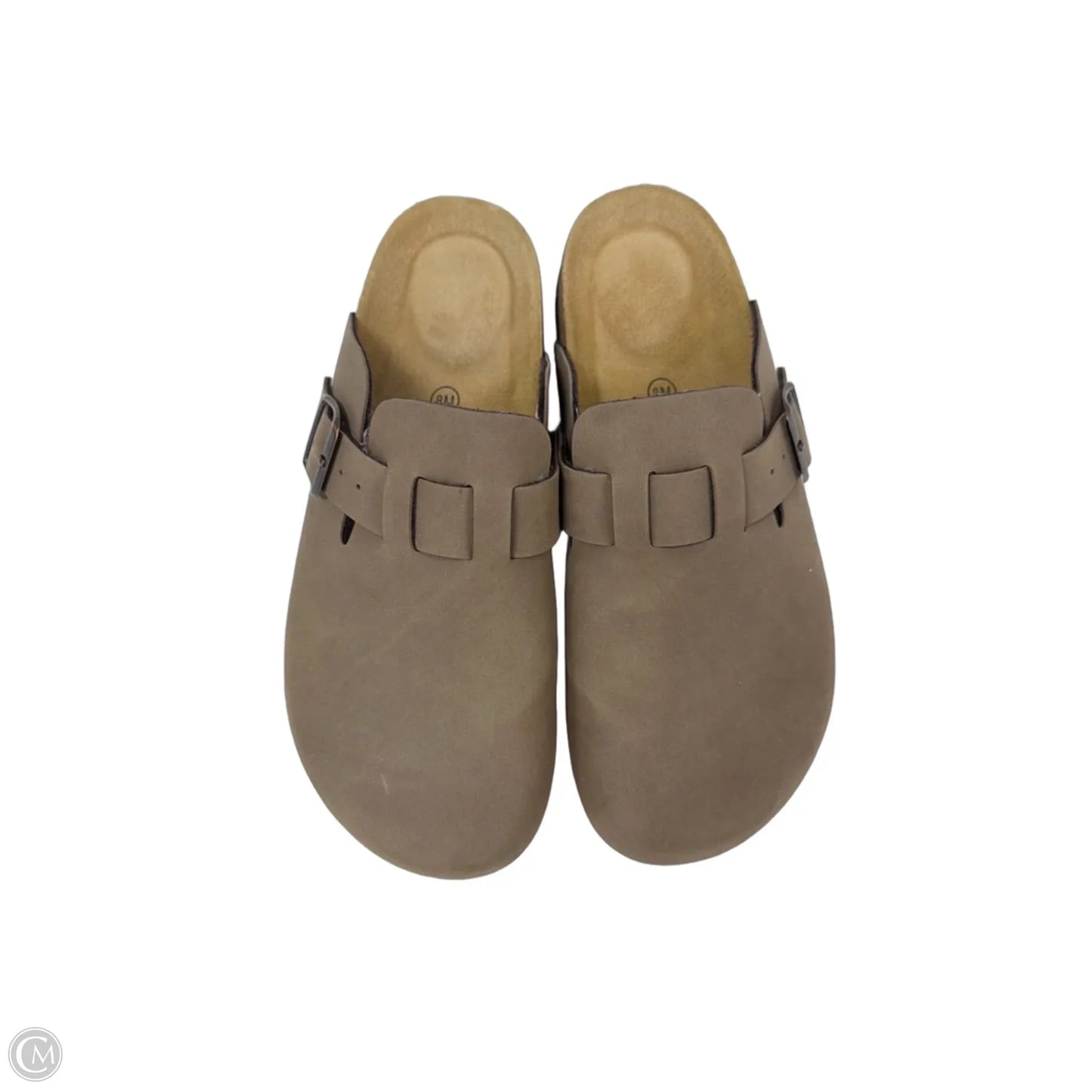 Sandals Flats By Cushionaire In Brown, Size: 8
