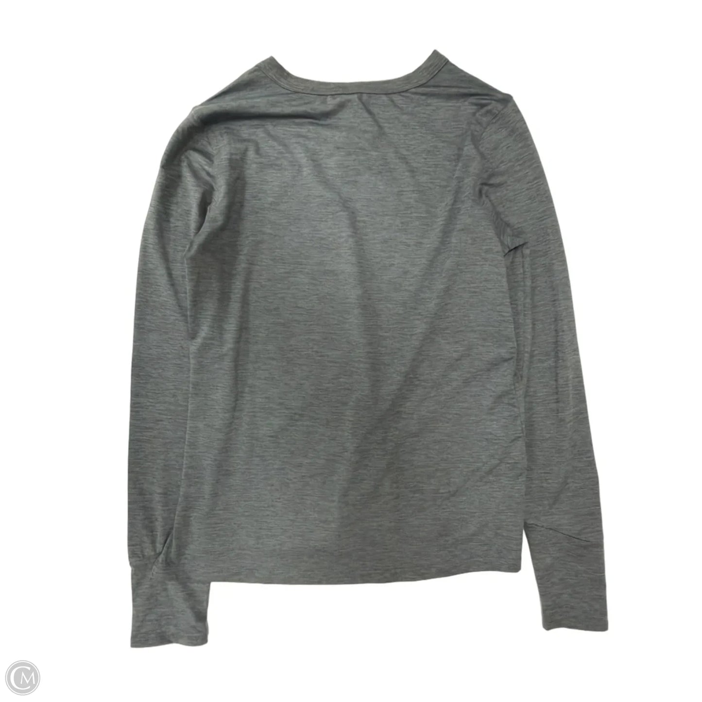 Athletic Top Short Sleeve By Mta Pro In Grey, Size: S