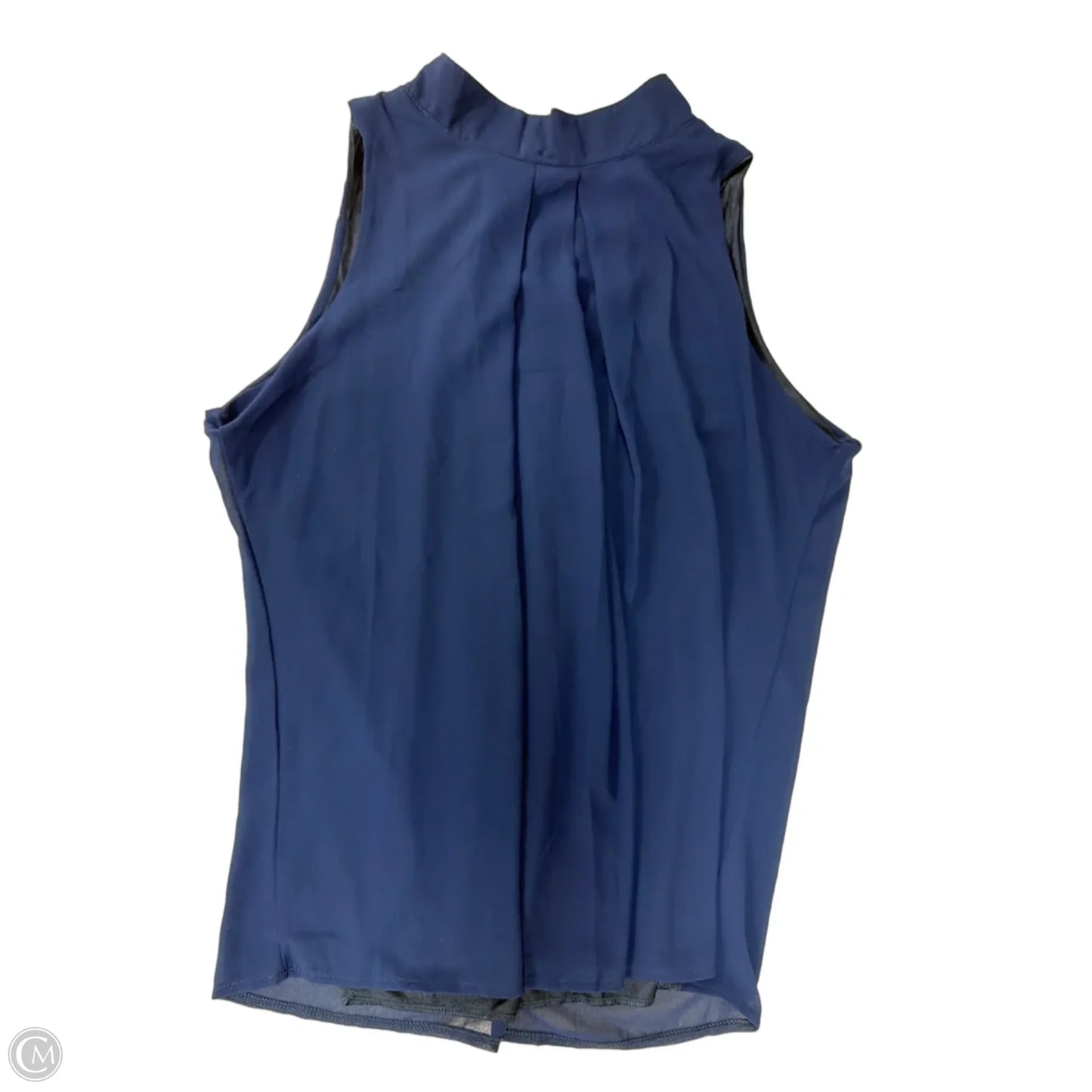 Top Sleeveless By Clothes Mentor In Blue, Size: Xl