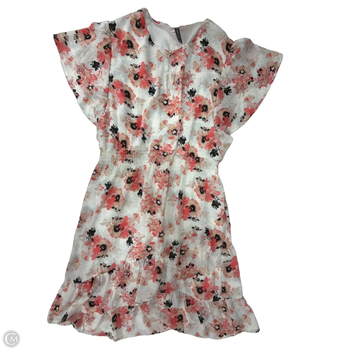 Dress Casual Midi By Massini In Floral Print, Size: Xl